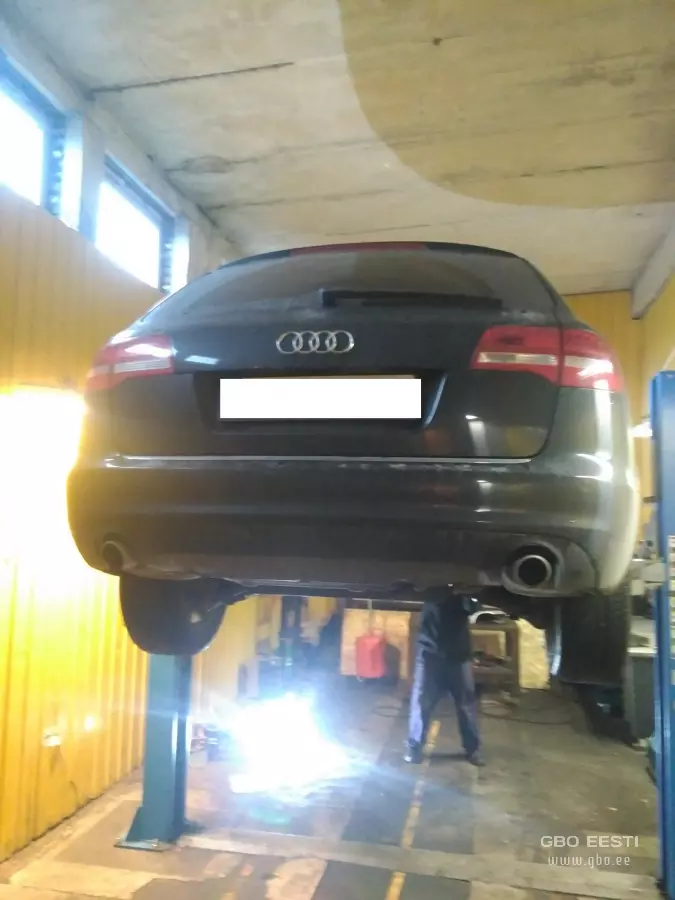 Установка ГБО Audi