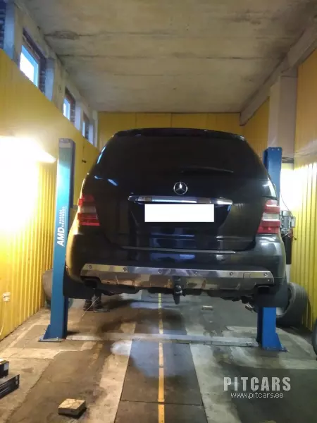 Mercedes-Benz ML — autogaasi paigaldus