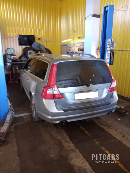 Volvo V70 — autogaasi paigaldus